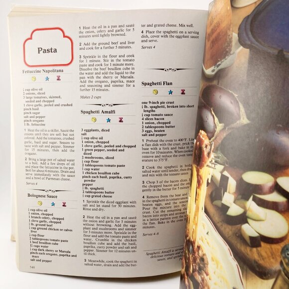 VINTAGE The Picture Perfect Encyclopedia of Cooking hardcover cookbook 1980s - Picture 12 of 16